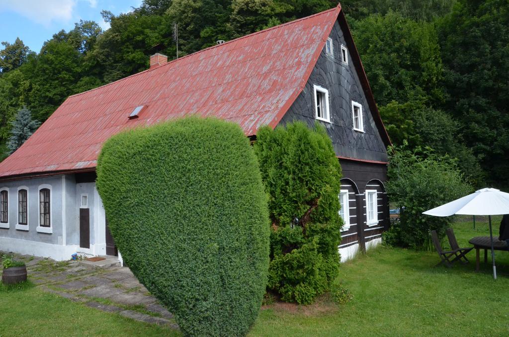 Penzion U Kozy Chřibská Bagian luar foto
